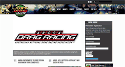 Desktop Screenshot of justdragracing.com